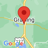 Map of Grayling, MI